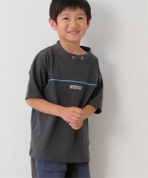 ikka kids(イッカ　キッズ)/ルーイカラー胸パイピングTシャツ（120〜160cm）/その他