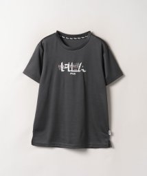 FILA(フィラ)/【ラン】保湿冷感 グラフィック Tシャツ レディース/チャコールグレー