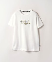 FILA(フィラ)/【ラン】保湿冷感 グラフィック Tシャツ レディース/ホワイト
