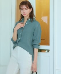 NIJYUSANKU（LARGE SIZE）/【CLASSY. 9月号掲載/WEB限定カラーあり】LIBECO ベーシック シャツ/505291478