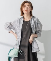 NIJYUSANKU（LARGE SIZE）/【CLASSY. 9月号掲載/WEB限定カラーあり】LIBECO ベーシック シャツ/505291478