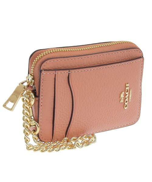 COACH コーチ ZIP CARD CASE パス カード ケース コイン ケース 小銭