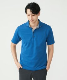 MK homme(エムケーオム)/【WEB限定】クールメランジカノコポロシャツ/ブルー（50）