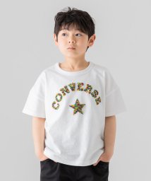 CONVERSE(コンバース)/〈コンバース〉半袖Tシャツ/ホワイト刺繍