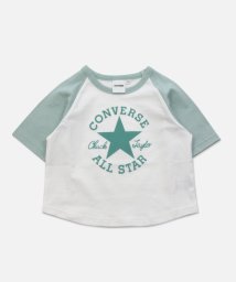 CONVERSE(CONVERSE)/〈コンバース〉半袖Tシャツ/ホワイト×ミント