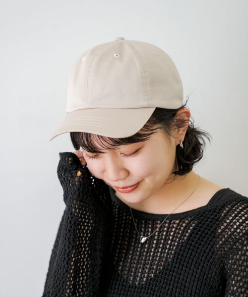 URBAN RESEARCH Sonny Label(アーバンリサーチサニーレーベル)/ツイルショートキャップ/ベージュ