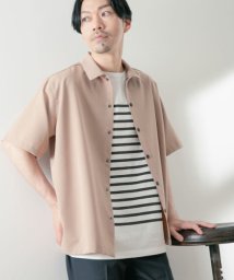 ITEMS URBANRESEARCH(アイテムズアーバンリサーチ（メンズ）)/TRストレッチ 半袖シャツ/BEG