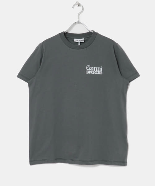 セール】GANNI Basic Jersey Loveclub－T－shirts(505300477