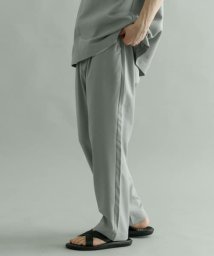 URBAN RESEARCH(アーバンリサーチ)/URBAN RESEARCH iD　Reflax LINEN LIKE PANTS/GRAY