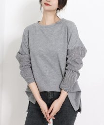 Doux Belle/Tシャツ カットソー 切替トップス/505300228