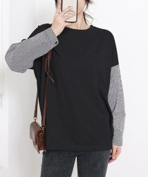 Doux Belle/Tシャツ カットソー 切替トップス/505300228