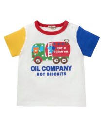 MIKI HOUSE HOT BISCUITS/働く乗り物 半袖Tシャツ/505300919