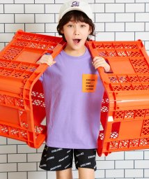 ANAP KIDS/配色ポケットビッグTシャツ/505302059