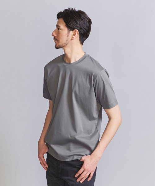 BEAUTY&YOUTH UNITED ARROWS(ビューティーアンドユース　ユナイテッドアローズ)/【WEB限定 WARDROBE SMART】NORITAKE スマートフィット Tシャツ/MD.GRAY