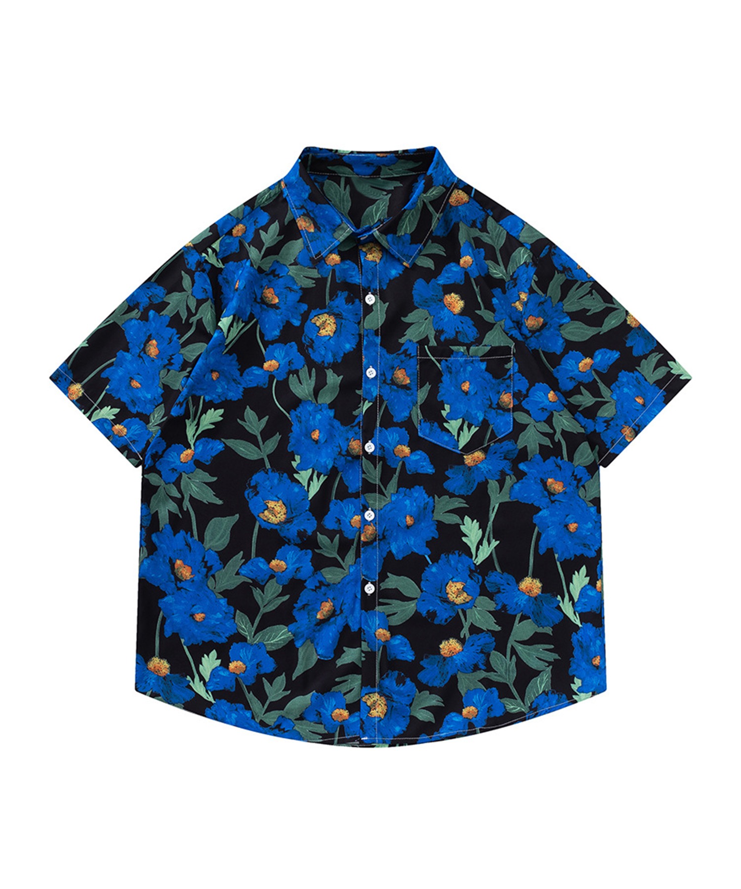 HOOK】古着風総柄ビッグアロハシャツ(505302349) | HOOK(フック