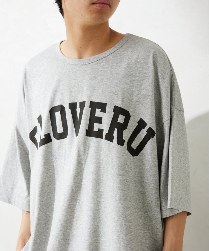 接触冷感【CLOVERU / クローバル】別注 SHELTECH LOGO TEE(505303493