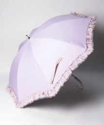 LANVIN en Bleu(umbrella)(ランバンオンブルー（傘）)/晴雨兼用日傘　オーガンジーフリル/ライトパープル