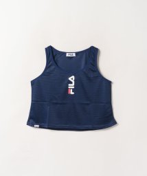 FILA(フィラ)/【ラン】ショート丈メッシュタンクトップ レディース/ネイビー