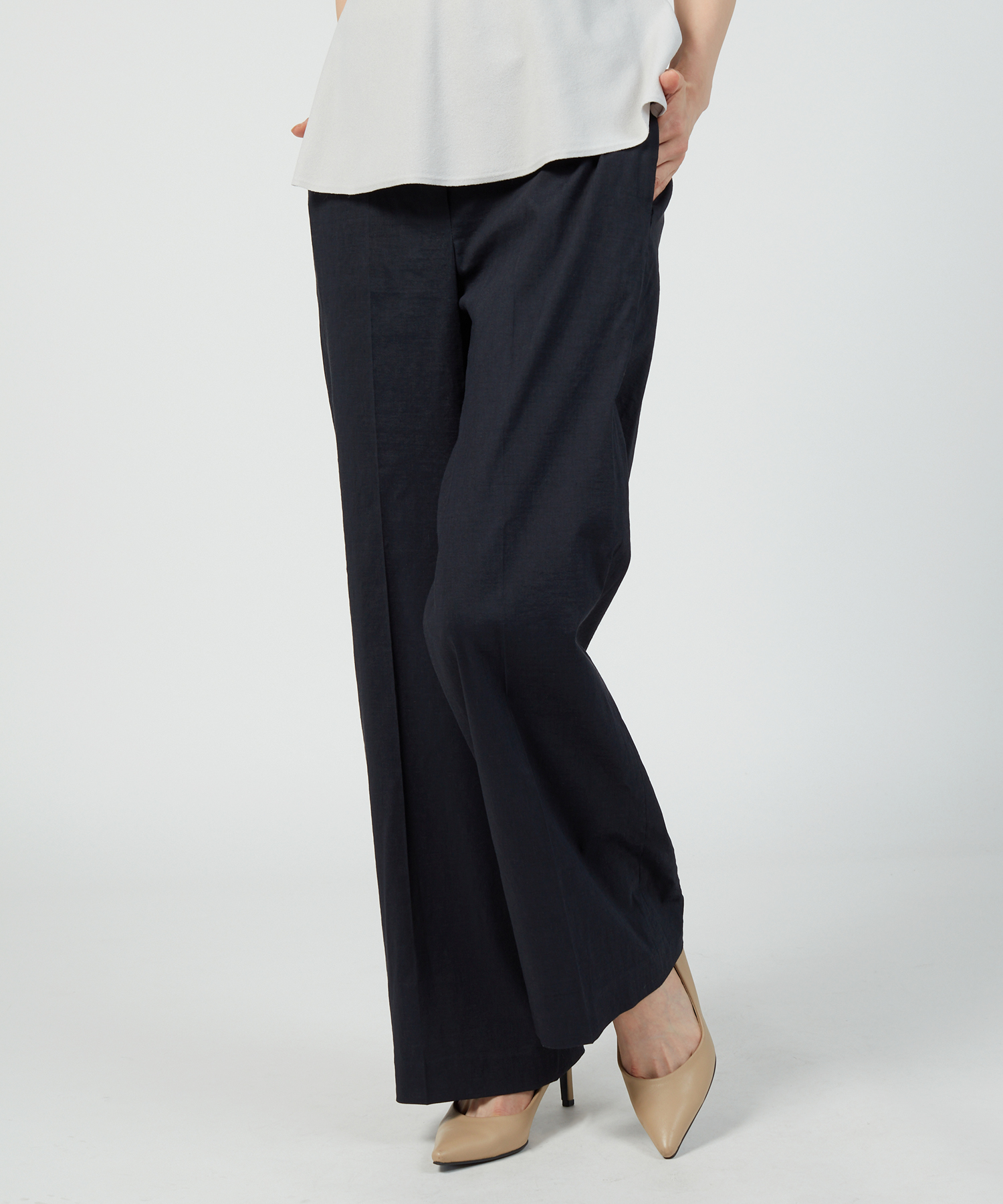Eco Crunch Wash Wide Pull On パンツ | comonuevo.com.co