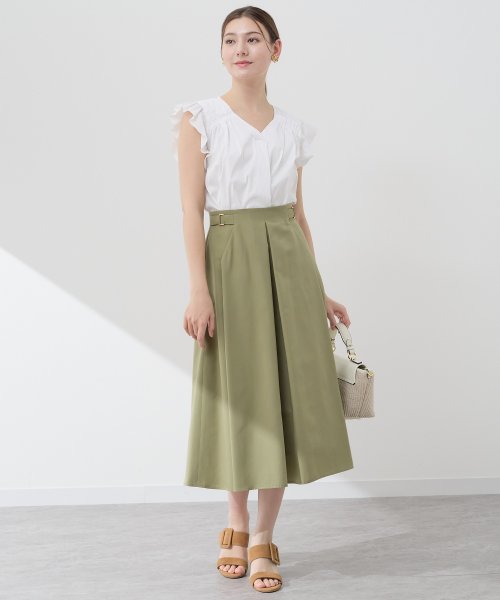 ライトグログランタックスカート シアーチェックボリュームスカート Y1446481690(11154円)