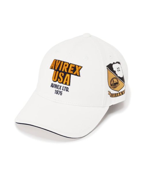 AVIREX(AVIREX)/《GOLF WEAR》AVIREX USA キャップ/ AVIREX USA CAP / アヴィレックス / AVIREX/ホワイト