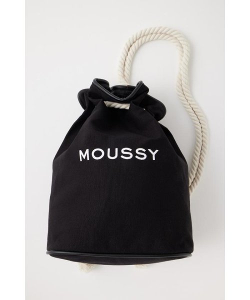 moussy(マウジー)/SOUVENIR SHOPPER POOL バッグ/BLK