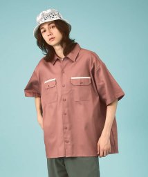 ABAHOUSE(ABAHOUSE)/【Dickies / ディッキーズ】SHORT SLLEEVE WIDE WOR/ピンク