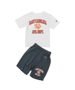 MAC HOUSE(kid's)/Champion チャンピオン Tシャツ＆ショートパンツセットアップ CK－XW02－EC/505302934