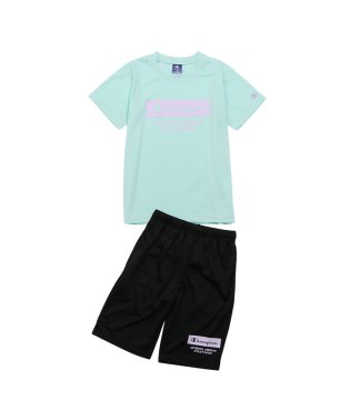 MAC HOUSE(kid's)/Champion チャンピオン Tシャツ＆ショートパンツセットアップ CK－XSW02G－EC/505302938