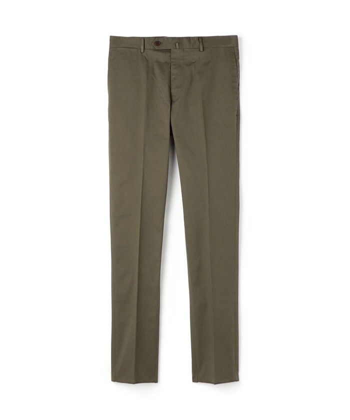TOMORROWLAND くどく ウールサージ スリムスラックス