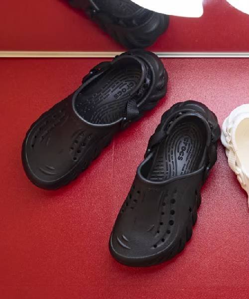 crocs(クロックス)/クロックス エコー クロッグ/ブラック