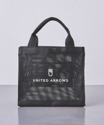 UNITED ARROWS(ユナイテッドアローズ)/ロゴ メッシュ トートバッグ S/BLACK