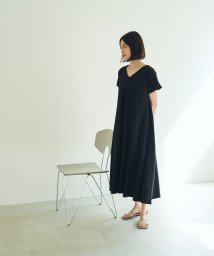 marjour(マージュール)/SUMMER PONTE DRESS/ブラック