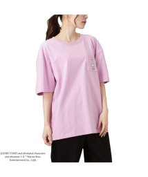 MAC HOUSE(women)/LOONEY TUNES ルーニー・テューンズ ポケット付きTシャツ 335142313/505306800