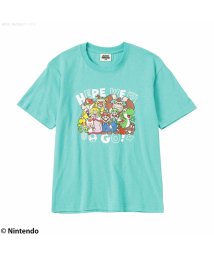 MAC HOUSE(kid's)(マックハウス（キッズ）)/スーパーマリオ プリントTシャツ 22843120/サックス