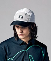 Munsingwear(マンシングウェア)/『ENVOY』ベンチレーション軽量キャップ　(吸汗速乾・抗菌防臭《ビン皮/額に触れる部分》)【アウトレット】/グレーブラック