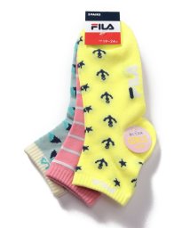 FILA socks Kids/【キッズ】マリン柄 ショートソックス 3足組 ガールズ/505239208