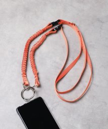 ar/mg(エーアールエムジー)/【W】【BYON－23－001】【BYONBYON】Mobile Shoulder Strap/オレンジ