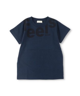 BRANSHES/【ロイヤルコットン】FEELSロゴ半袖Tシャツ/505287625
