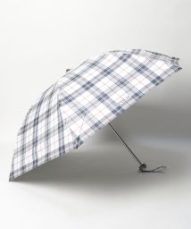 POLO RALPH LAUREN(umbrella)(ポロラルフローレン（傘）)/晴雨兼用折りたたみ日傘　チェック　POLO BEAR/オフホワイト