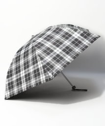POLO RALPH LAUREN(umbrella)(ポロラルフローレン（傘）)/晴雨兼用折りたたみ日傘　チェック　POLO BEAR/ブラック