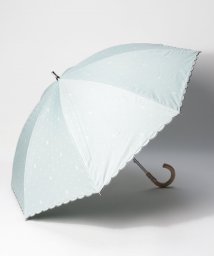 POLO RALPH LAUREN(umbrella)(ポロラルフローレン（傘）)/晴雨兼用日傘　ストライプドット/ライトグリーン