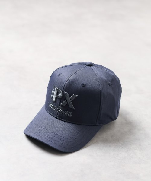 ar/mg(エーアールエムジー)/【63】【WPX230114】【THE PX by WILDTHINGS】Flatvisor Cap/ネイビー