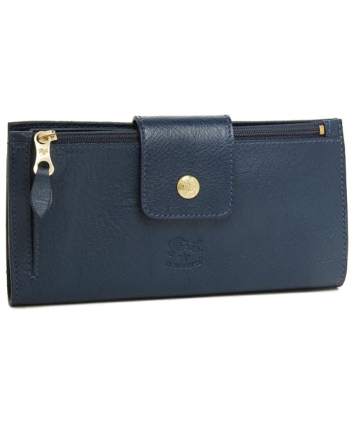 イルビゾンテ 長財布 ネイビー メンズ IL BISONTE SCW007 BL137B IL BISONTE イルビゾンテ 長財布 ネイビー メンズ SCW007