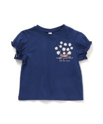 apres les cours(アプレレクール)/WEB限定  4柄パフ袖Tシャツ/ブルー