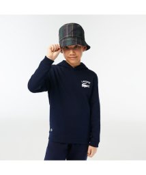 LACOSTE KIDS(ラコステ　キッズ)/BOYS ワンポイントステッチスウェットフーディー/ネイビー