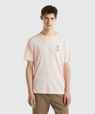 BENETTON (mens)/ワンポイント刺繍デザイン半袖Tシャツ・カットソー/505283817