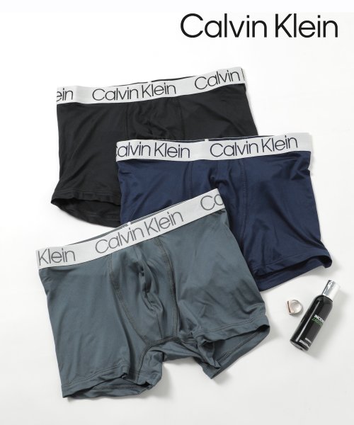 Calvin Klein(カルバンクライン)/【CALVIN KLEIN / カルバンクライン】NP2214O 3PK / ボクサーパンツ 3枚セット 父の日 ギフト プレゼント 贈り物/マルチ