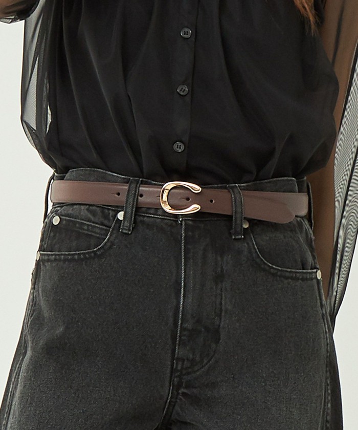 ALA?A ALAIA ベルト VIENNE AA1C271MC0A29 ビスチェベルト （999/NOIR