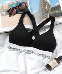 Calvin Klein/【CALVIN KLEIN / カルバンクライン】ブラジャー アンダーウェア クロスバック 見せブラ スポーツブラ 下着 ブラレット インナー QF1654/505301380